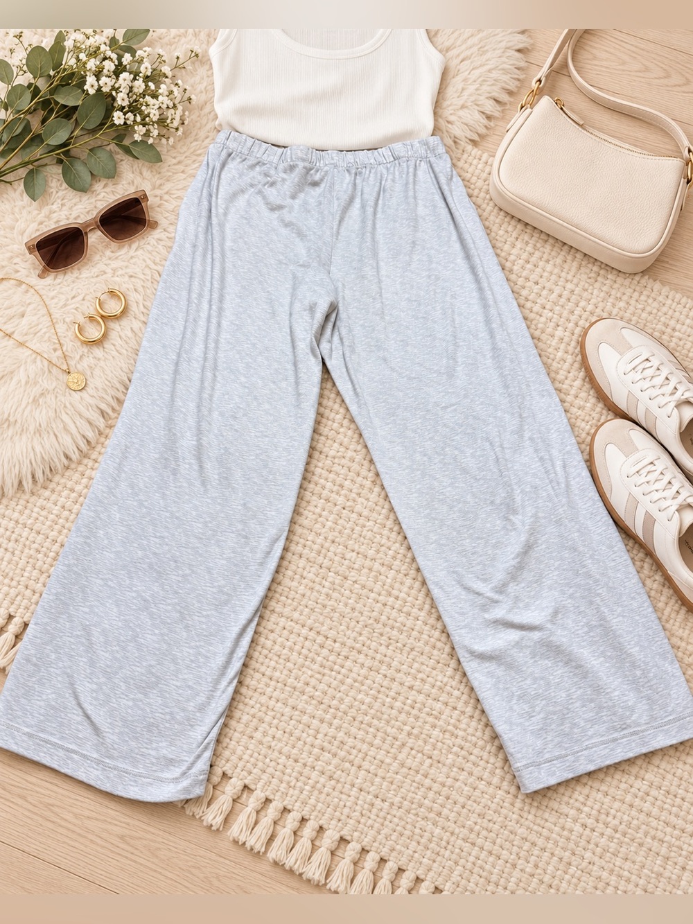 Croft & Barrow Women’s XL Gray Lounge Pajama Pants Soft Stretch Pull On